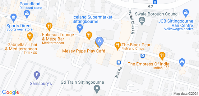 Map to Woods martial arts centre